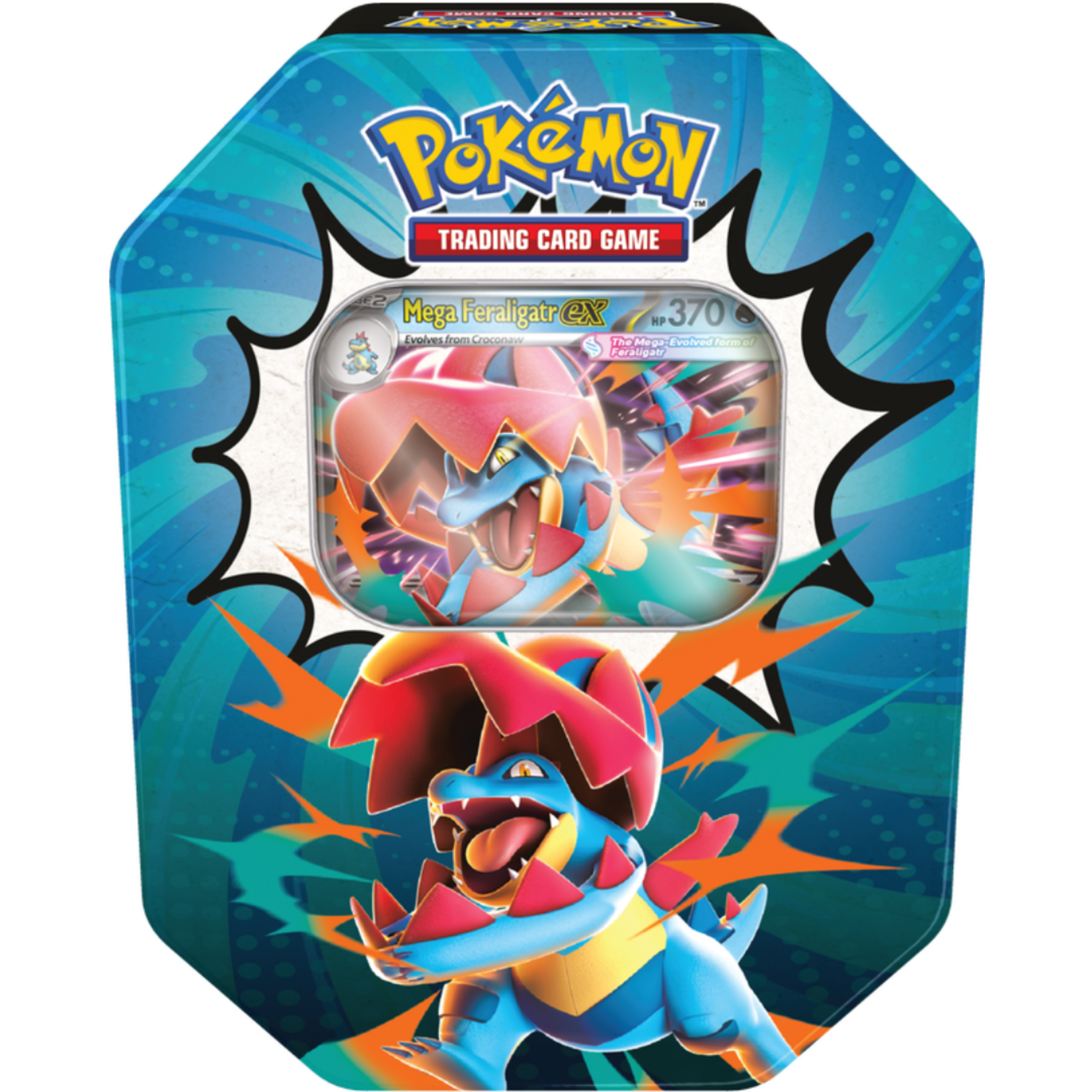 Pokemon ME02.5 - Ascended Heroes - Tin - Mega Feraligatr