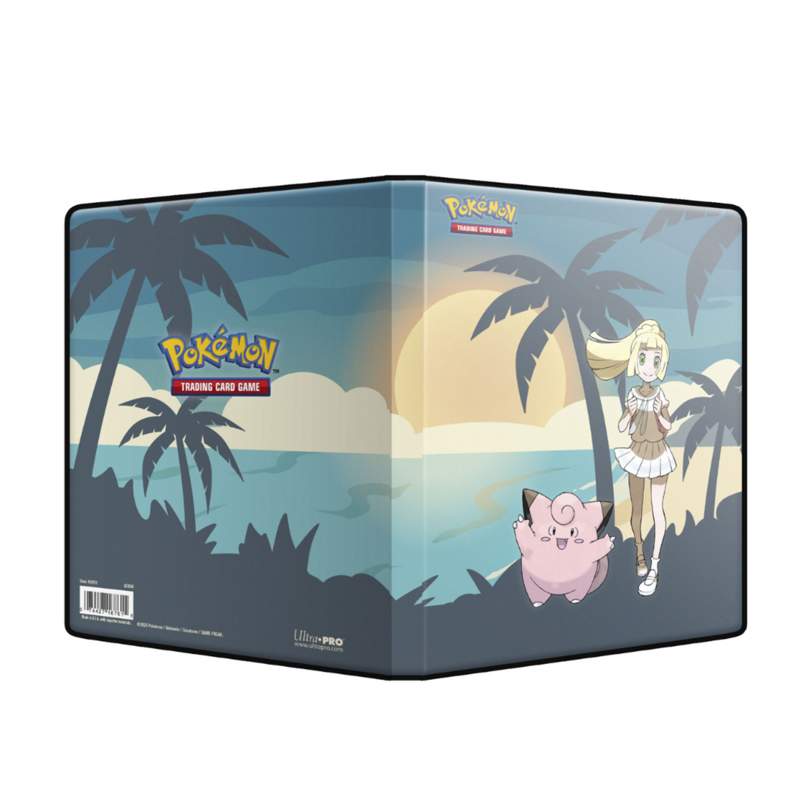 Accessoires Portfolio Pokemon 4-Pocket 40 - Lillie & Clefairy