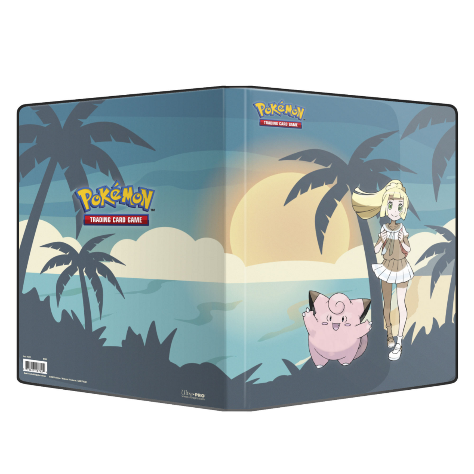 Accessoires Portfolio Pokemon 9-Pocket 90 - Lillie & Clefairy