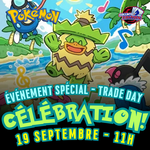 Pokemon Pokemon - Célébration Trade Day - Samedi 19 septembre - 11h00