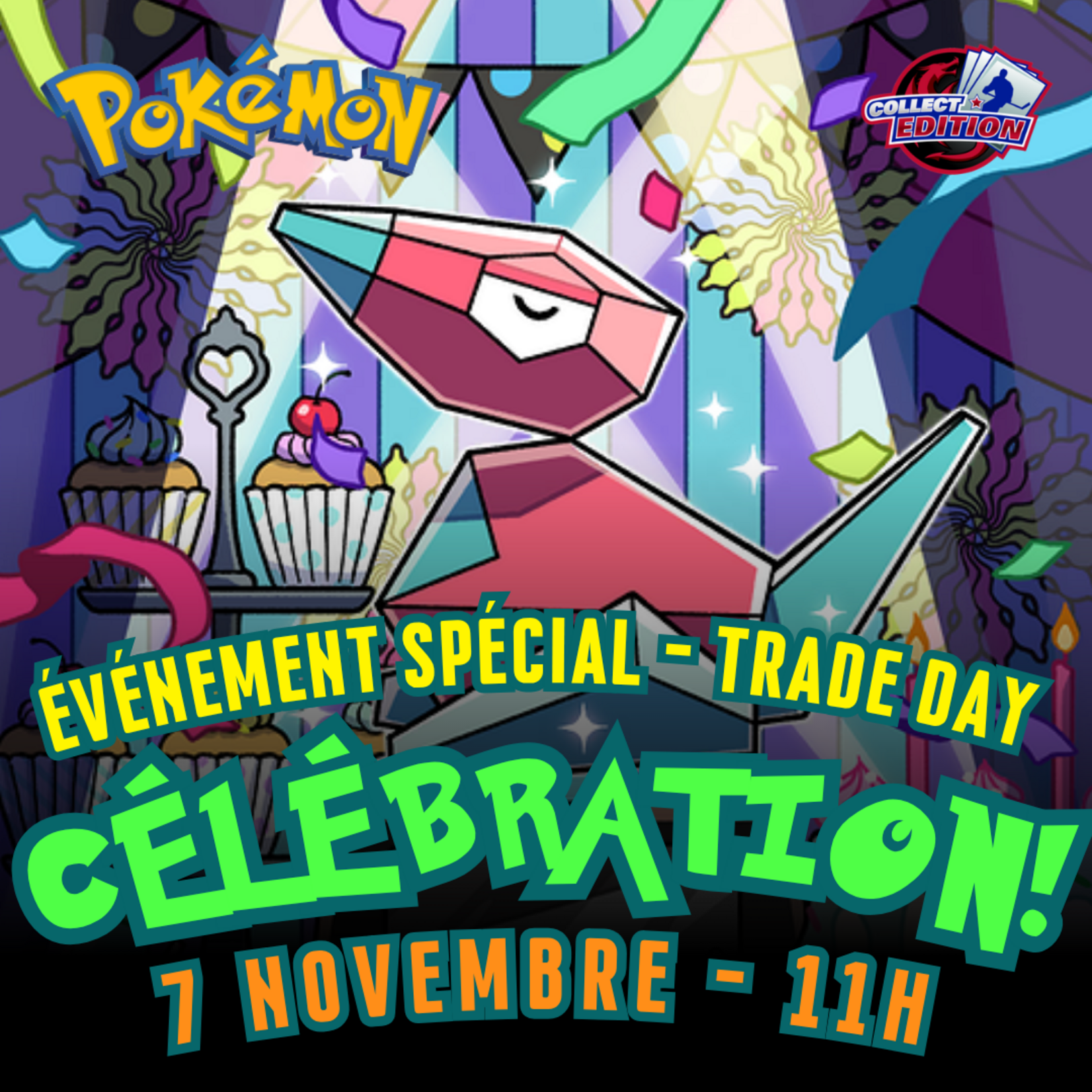 Pokemon Pokemon - Célébration  Trade Day - Samedi 7 novembre - 11h00