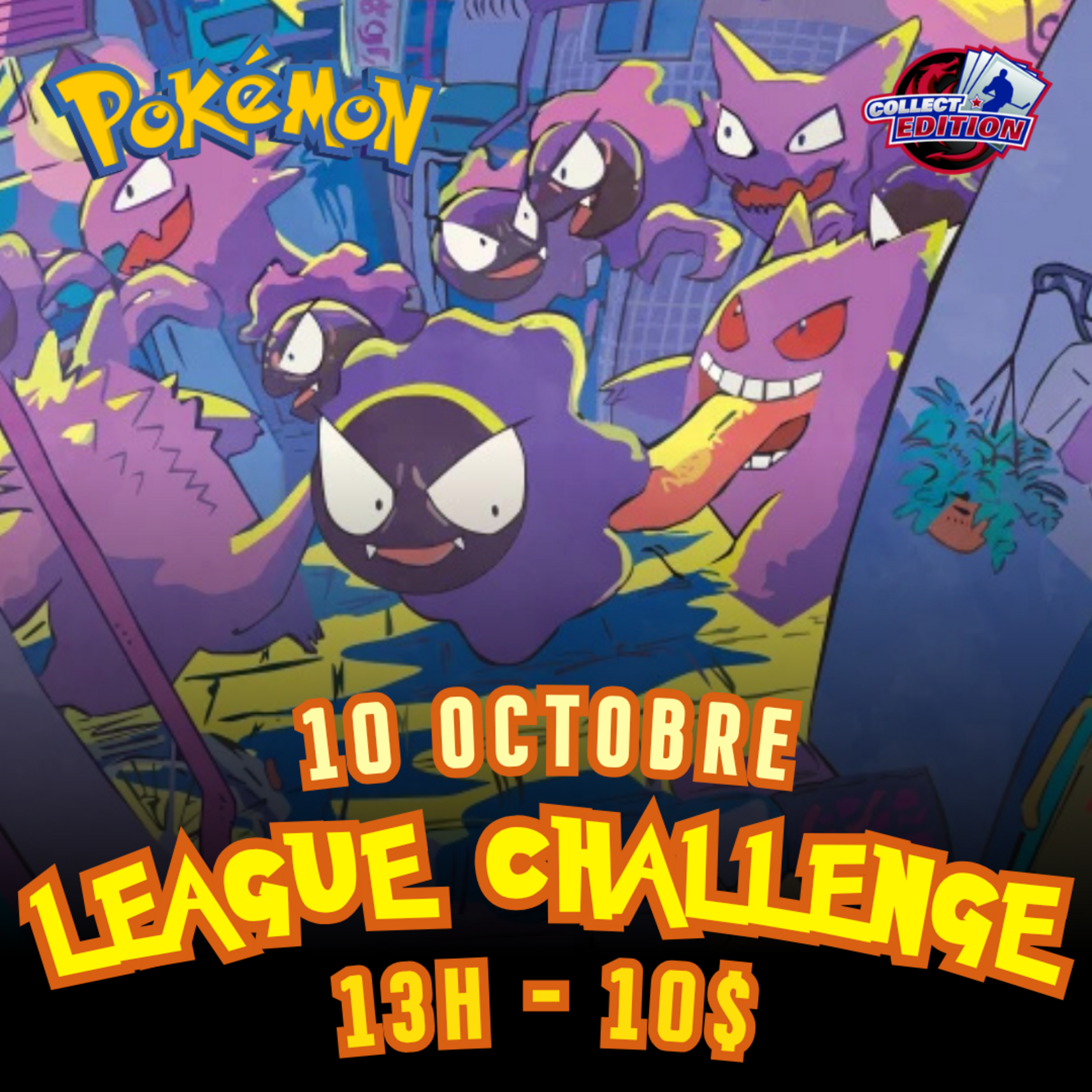 Pokemon Pokemon - League Challenge - Samedi 10 Octobre - 13h