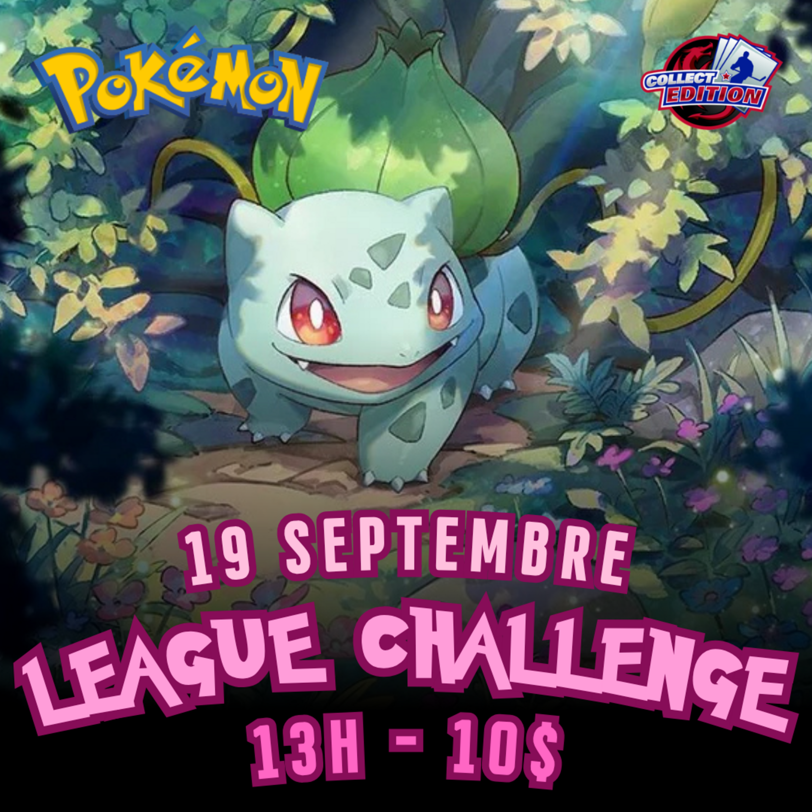 Pokemon Pokemon - League Challenge - Samedi  19 Septembre - 13h