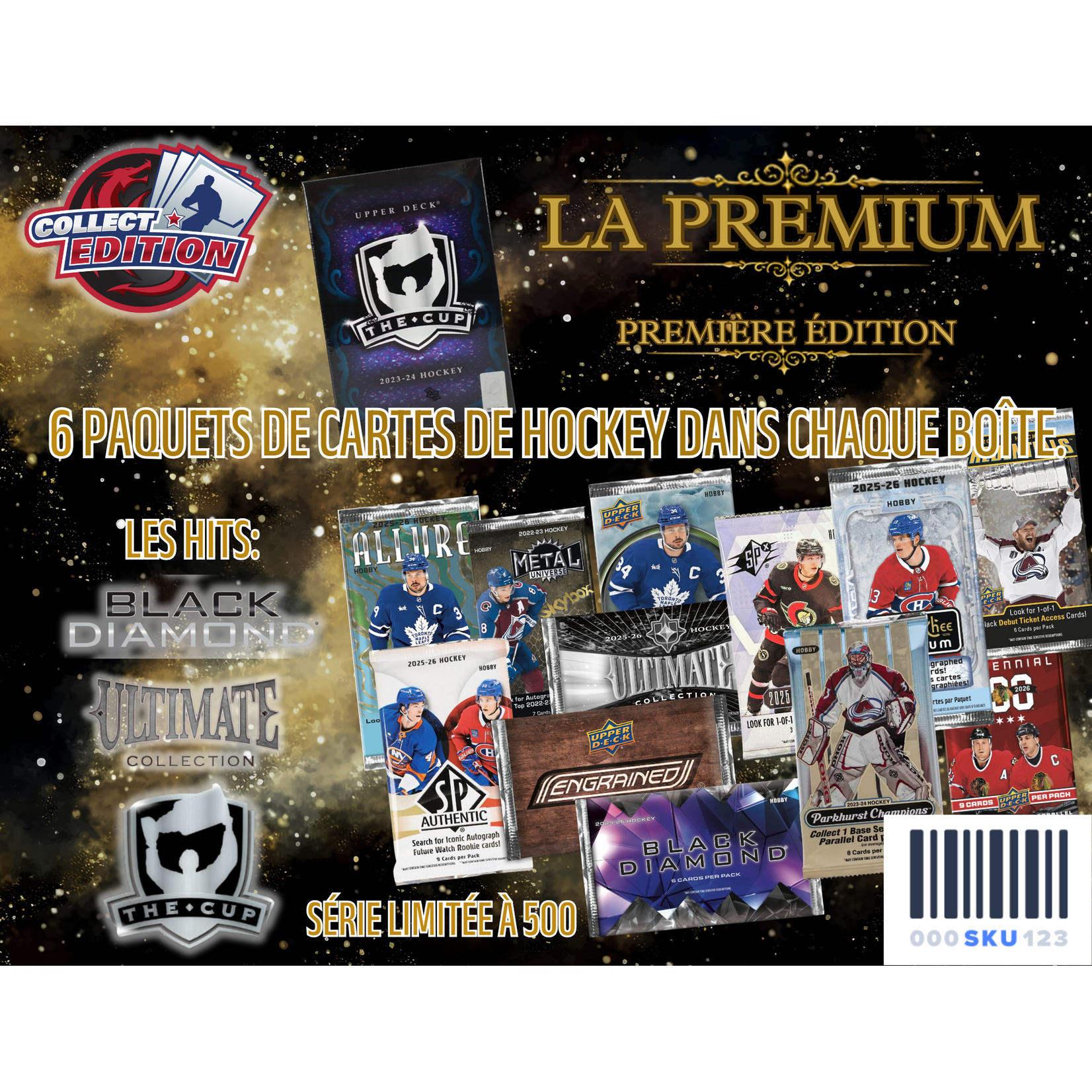 Hockey Boîte Mystère Hockey - La Premium - Première Edition