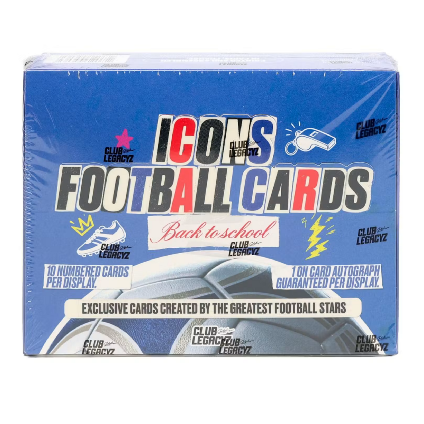 Soccer Soccer 2026 Club Legacyz Icons 5th Edition "Back To School" - Hobby Box