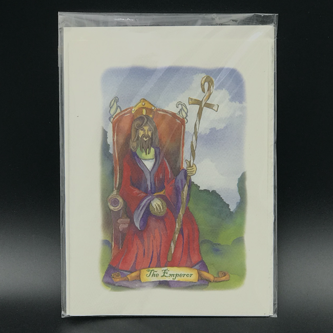 The Emperor - Tarot Greeting Card