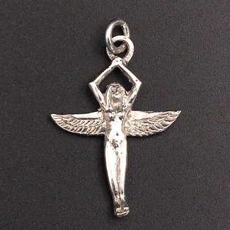 Small Isis Ankh Pendant in Sterling Silver