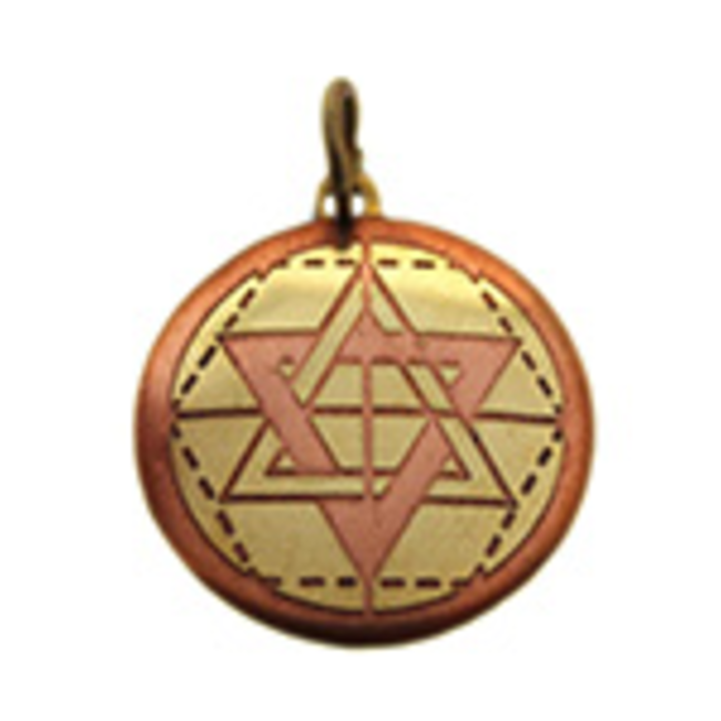 Star of Solomon Charm Pendant for Wisdom, Intuition, & Understanding