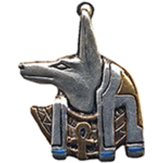 Anubis Amulet for Guidance on Life's Journey