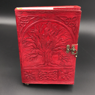 Small Tree of Life Journal in Red