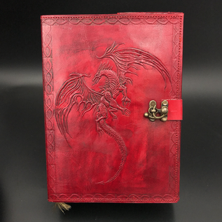 Small Flying Dragon Journal in Red