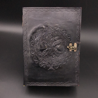 Small Celtic Tree Journal in Black