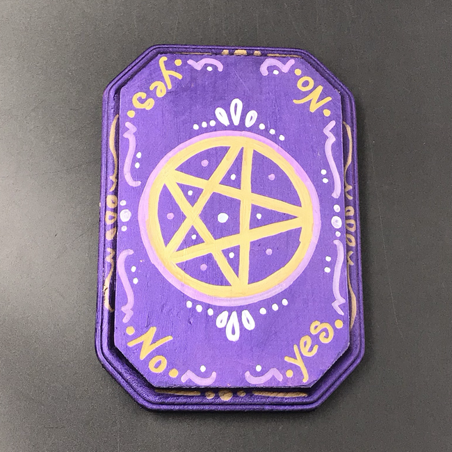 Gold Pentacle Pendulum Board