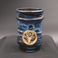 Oil Burner in Blue with Horned Stag