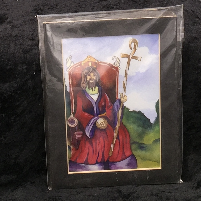 The Emperor - Signed and Matted Tarot Print