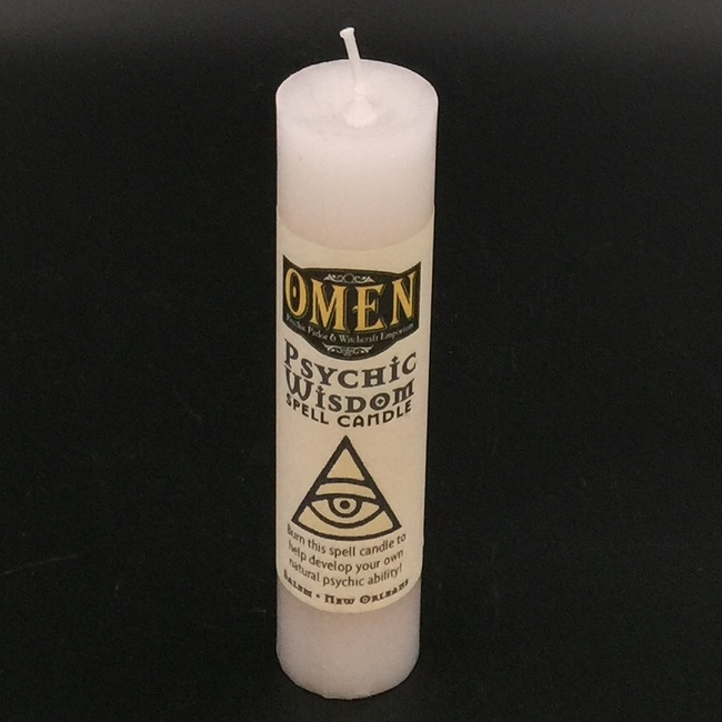 Psychic Wisdom Pillar Candle