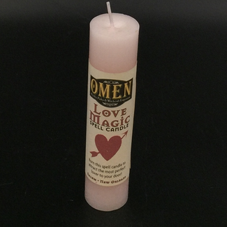 Love Magic Pillar Candle