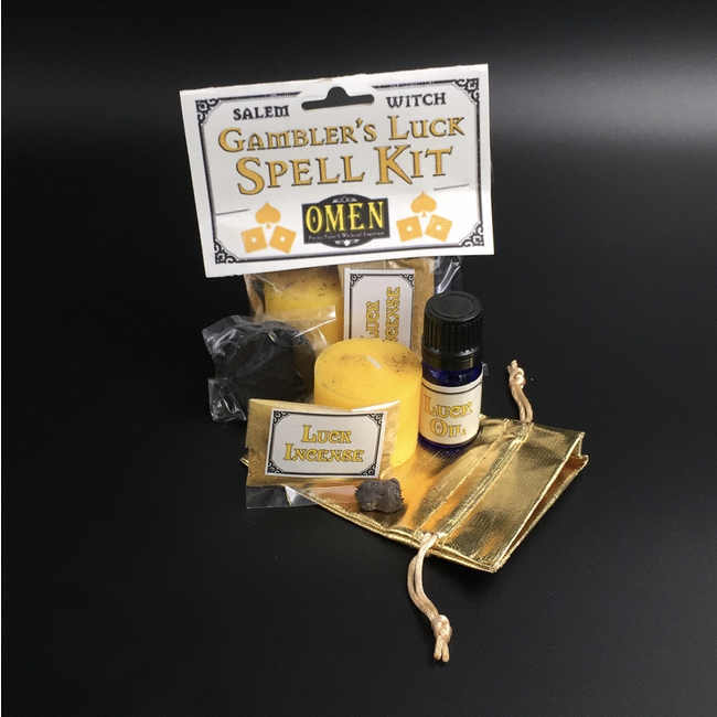Salem Witch Gambler's Luck Spell Kit