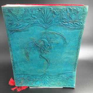 Large Flying Dragon Journal in Blue