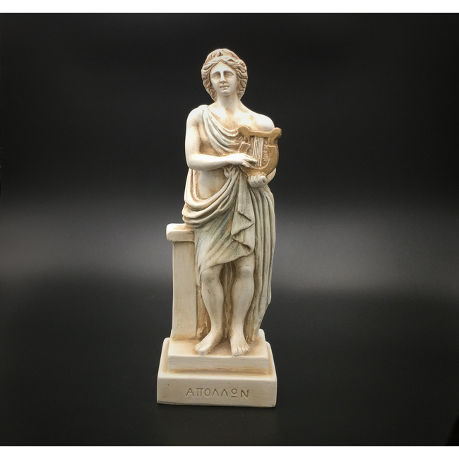 Apollo statue - 8 Inches Tall - Made in Greece