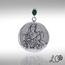Laurie Cabot’s Epona with Green Agate Pendant