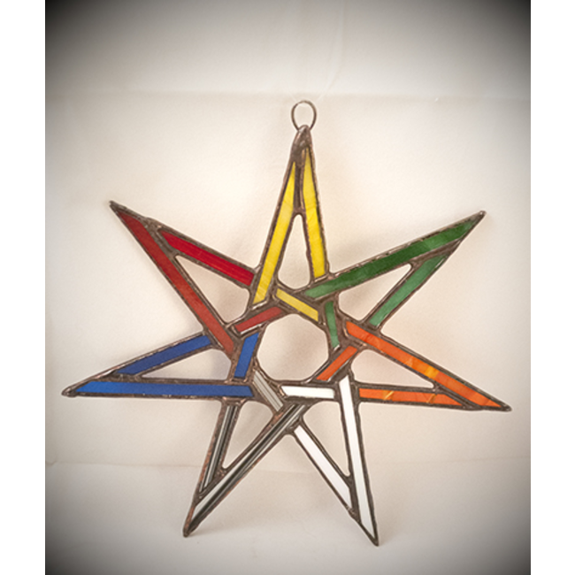 Fairy Star in Planetary Colors Suncatcher