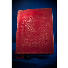 Small Raven Journal in Red