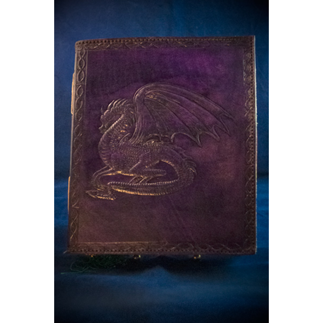 Small Dragon Journal in Purple