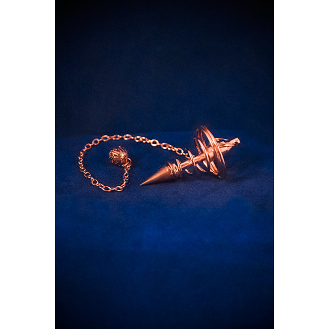Copper Spiral Metal Pendulum