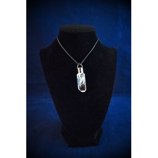Firefly Pendant with Clear Quartz Point