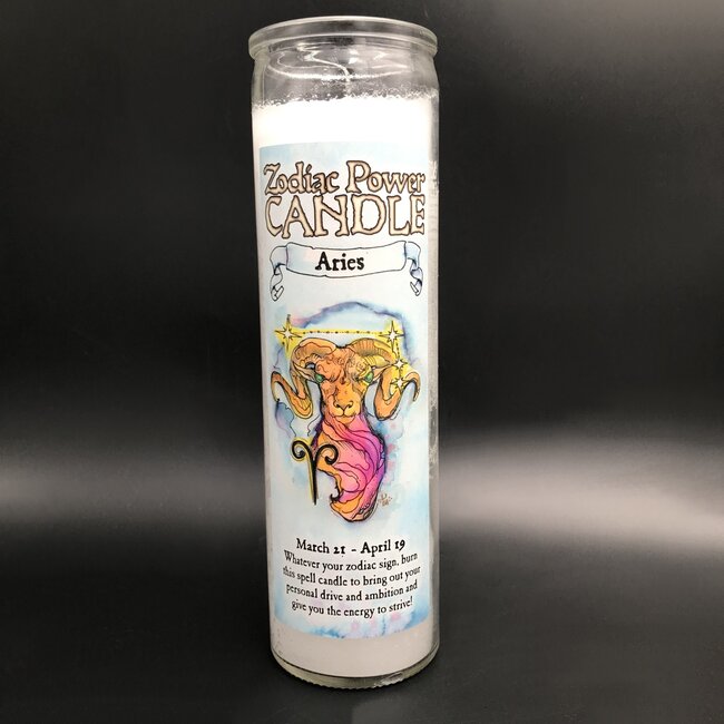 Aries 7-Day Zodiac Candle