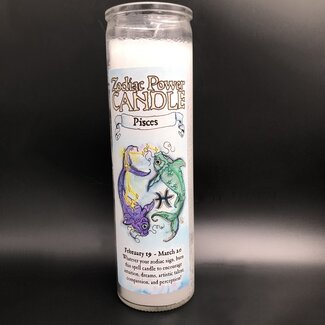Pisces 7-Day Zodiac Candle
