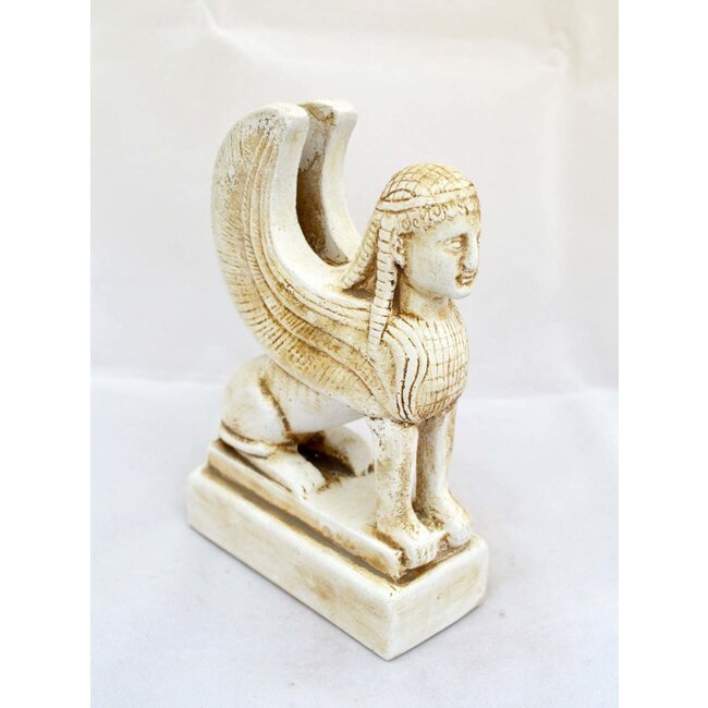 Sphinx statue - 5.5 Inches Tall - Made in Greece