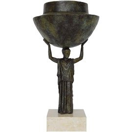 Censer of Delphi - 11 Inches Tall in Bronze - Made in Greece