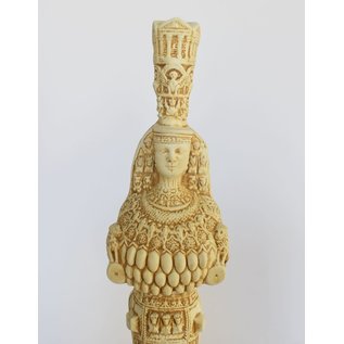 Museum reproduction of Artemis of Ephesus - 9.5 Inches Tall in Casting Stone - Made in Greece