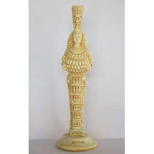 Museum reproduction of Artemis of Ephesus - 9.5 Inches Tall in Casting Stone - Made in Greece