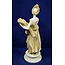 Statue of Demeter, Goddess of the Harvest - 9.6 Inches Tall in Aged Alabaster - Made in Greece
