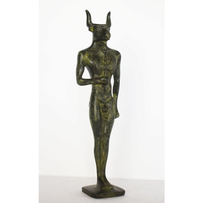 Minotaur of Knossos, Crete - 10.63 Inches Tall in Pure Bronze  - Made in Greece