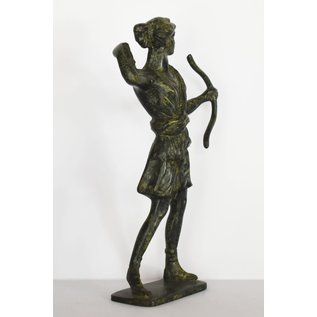Artemis - Goddess of the Hunt - 8.6 Inches Tall in Pure Bronze - Made in Greece