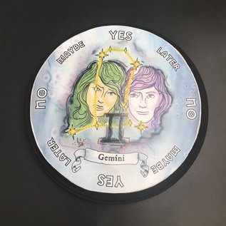 Gemini Zodiac Pendulum Board - Round