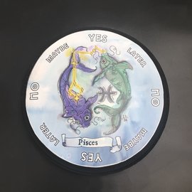Pisces Zodiac Pendulum Board - Round