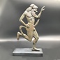 Satyr Statue - 7.4 inches Tall in Bronze - Made in Greece