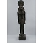 Amun-Ra statue - 22.4 Inches Tall in Basalt - Made in Egypt