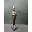 Osiris Statue - 13 Inches Tall in Black Stone - Made in Egypt
