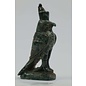 Horus Statue - 7 Inches Tall in Flame Stone - Made in Egypt