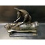Anubis Mummification Statue - 10.5 Inches Tall in Basalt - Made in Egypt