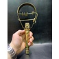 Goddess Hathor Ritual Sistrum - 11 Inches Long in Copper - Made in Egypt