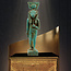 Goddess Hathor Statue - 10 Inches Tall in Flame Stone - Made in Egypt