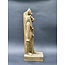 Egyptian Lioness Goddess Sekhmet Statue - 17 Inches Tall in Golden Limestone - Made in Egypt