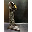Egyptian Lioness Goddess Sekhmet Statue - 17 Inches Tall in Black Stone - Made in Egypt